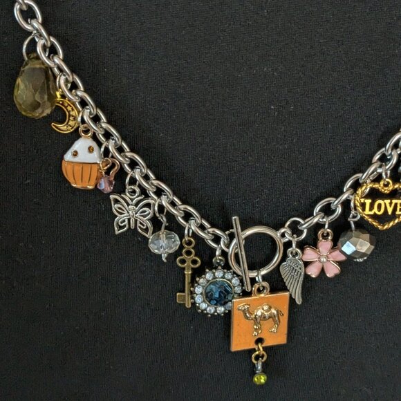 Charm Necklace: Camel Spice Latte - Picture 2 of 3